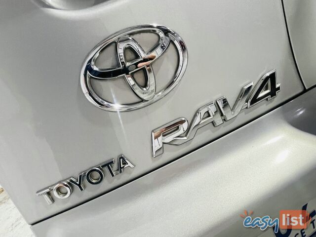 2009  TOYOTA RAV4 CV ACA33R MY09 WAGON