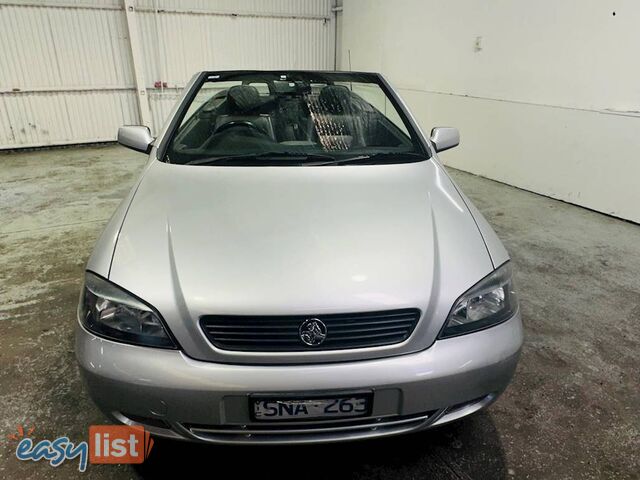 2003  HOLDEN ASTRA  TS MY03 CONVERTIBLE