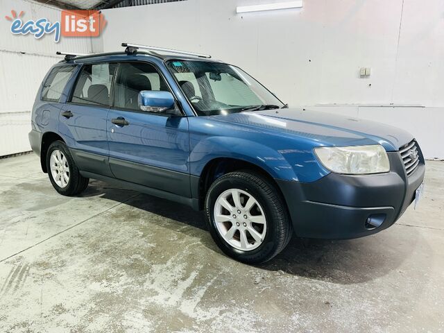 2007  SUBARU FORESTER XS 79V MY07 WAGON