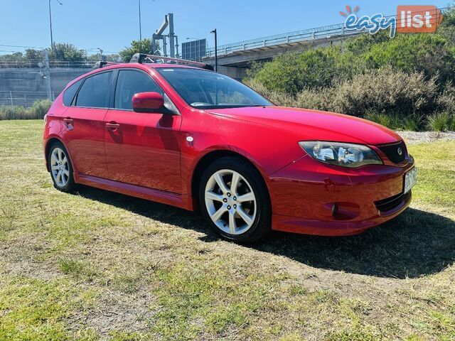 2007  SUBARU IMPREZA RS G3 MY08 HATCHBACK