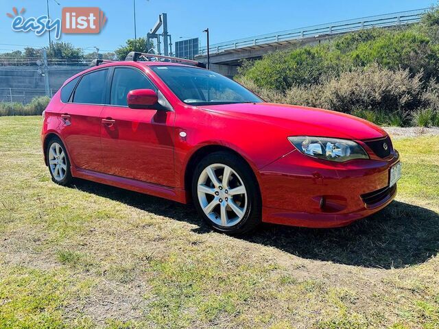 2007  SUBARU IMPREZA RS G3 MY08 HATCHBACK