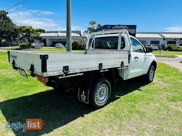 2015  MITSUBISHI TRITON GLX SINGLE CAB MQ MY16 CAB CHASSIS