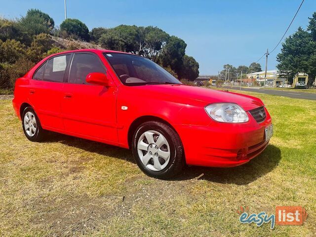 2005  HYUNDAI ACCENT GL LC MY04 HATCHBACK