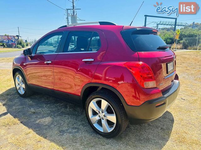 2014  HOLDEN TRAX LTZ TJ MY14 HATCHBACK