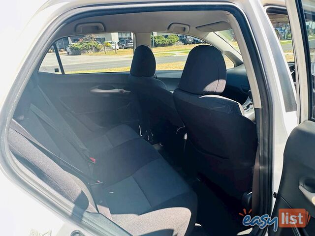 2009  TOYOTA COROLLA Edge ZRE152R HATCHBACK