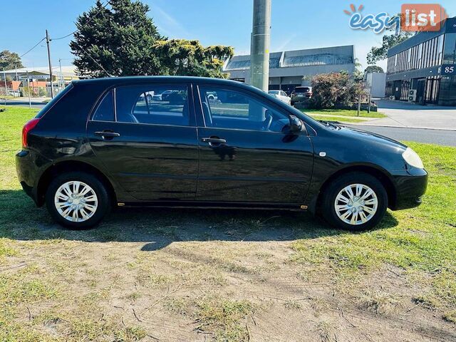 2003  TOYOTA COROLLA Ascent ZZE122R HATCHBACK