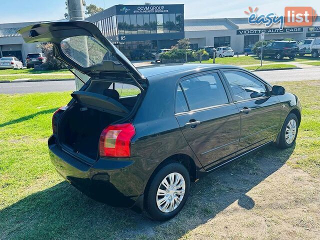 2003  TOYOTA COROLLA Ascent ZZE122R HATCHBACK