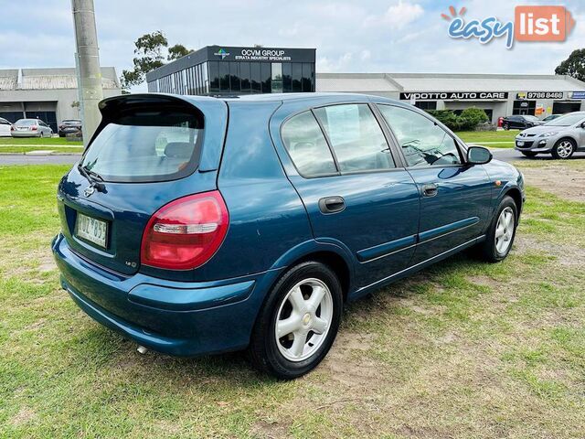 2002  NISSAN PULSAR Q N16 HATCHBACK