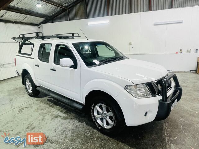 2014  NISSAN NAVARA ST DUAL CAB D40 S6 MY12 UTILITY