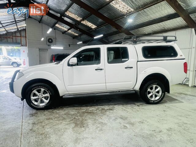2014  NISSAN NAVARA ST DUAL CAB D40 S6 MY12 UTILITY