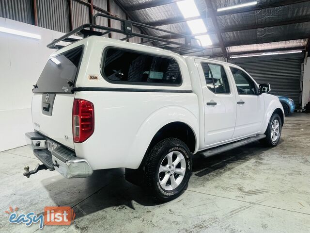 2014  NISSAN NAVARA ST DUAL CAB D40 S6 MY12 UTILITY