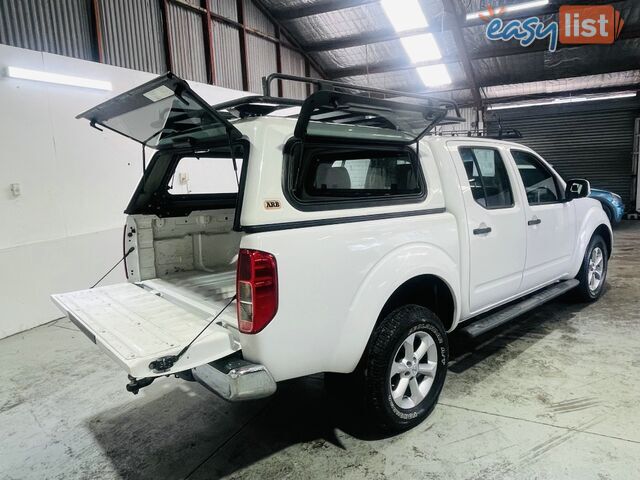 2014  NISSAN NAVARA ST DUAL CAB D40 S6 MY12 UTILITY