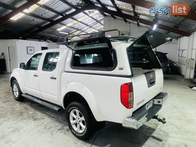 2014  NISSAN NAVARA ST DUAL CAB D40 S6 MY12 UTILITY