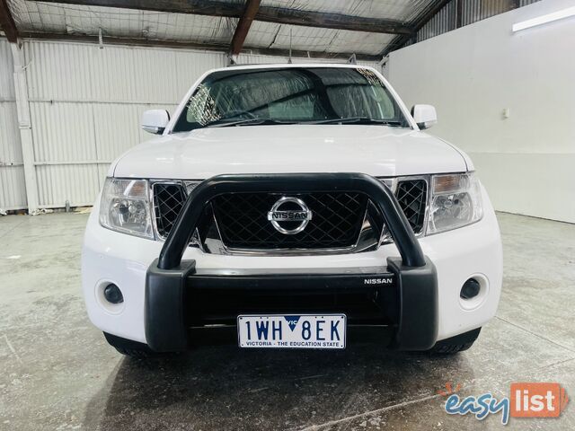 2014  NISSAN NAVARA ST DUAL CAB D40 S6 MY12 UTILITY