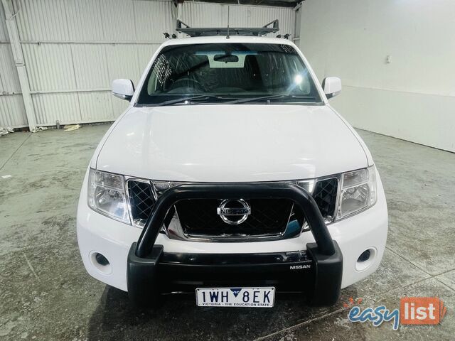 2014  NISSAN NAVARA ST DUAL CAB D40 S6 MY12 UTILITY