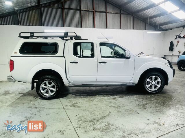 2014  NISSAN NAVARA ST DUAL CAB D40 S6 MY12 UTILITY