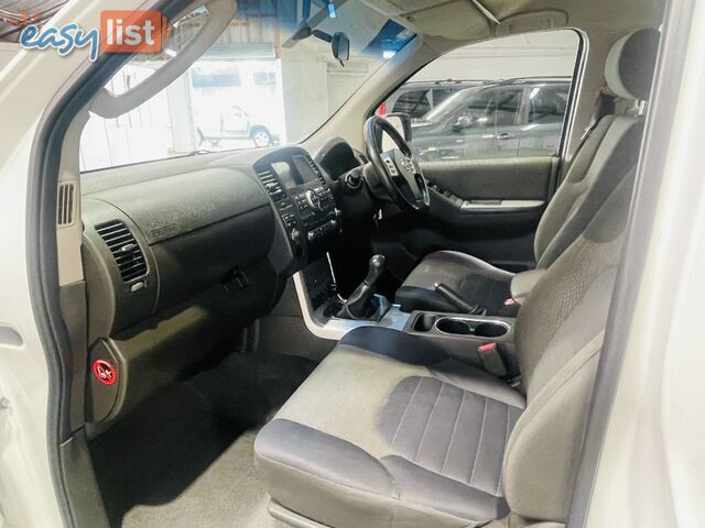 2014  NISSAN NAVARA ST DUAL CAB D40 S6 MY12 UTILITY