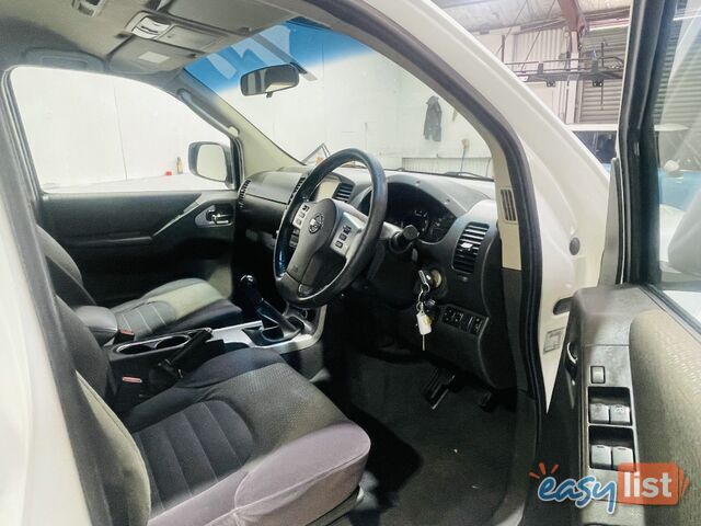 2014  NISSAN NAVARA ST DUAL CAB D40 S6 MY12 UTILITY