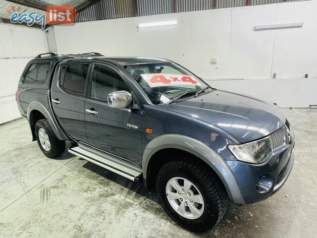 2008  MITSUBISHI TRITON VR DUAL CAB ML MY09 UTILITY