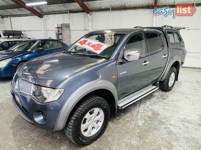 2008  MITSUBISHI TRITON VR DUAL CAB ML MY09 UTILITY