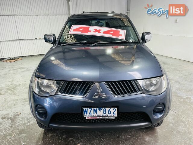 2008  MITSUBISHI TRITON VR DUAL CAB ML MY09 UTILITY