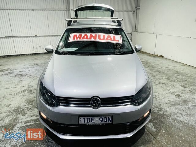 2015  VOLKSWAGEN POLO 66TSI TRENDLINE 6R MY15 HATCHBACK