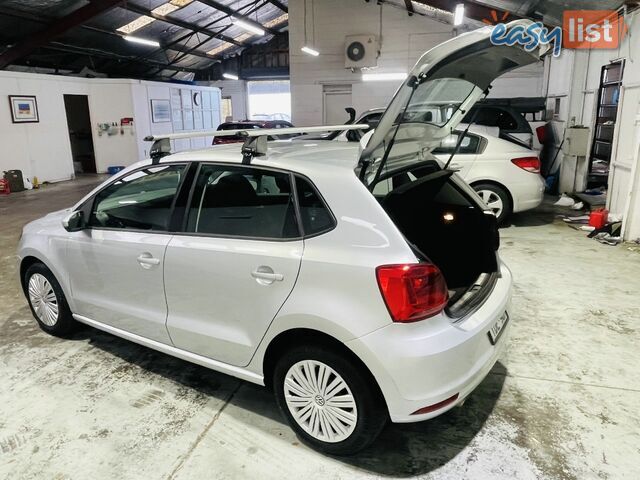 2015  VOLKSWAGEN POLO 66TSI TRENDLINE 6R MY15 HATCHBACK