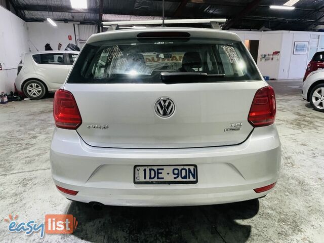 2015  VOLKSWAGEN POLO 66TSI TRENDLINE 6R MY15 HATCHBACK