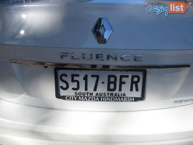 2012 Renault Fluence L38PHASE2 PRIVILEGE Sedan Automatic