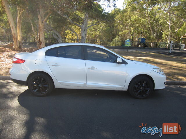 2012 Renault Fluence L38PHASE2 PRIVILEGE Sedan Automatic