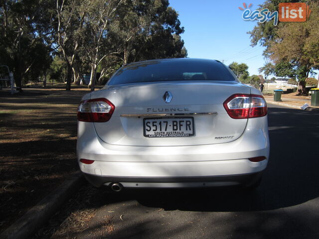 2012 Renault Fluence L38PHASE2 PRIVILEGE Sedan Automatic