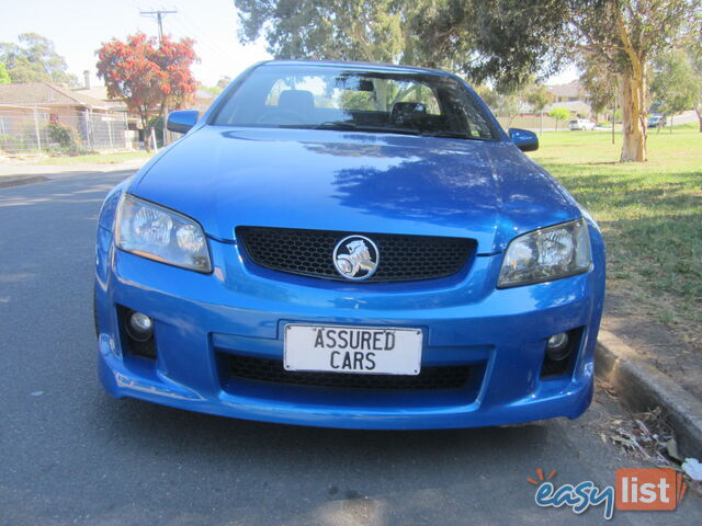 2008 HOLDEN COMMODORE SV6 60TH ANNIVERSARY VE MY09.5 UTILITY