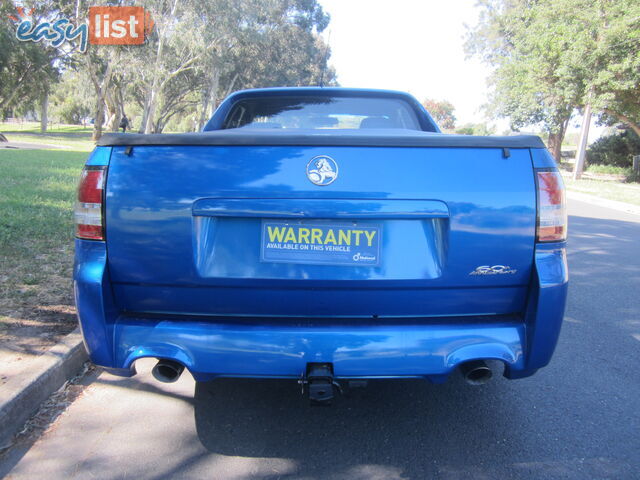 2008 HOLDEN COMMODORE SV6 60TH ANNIVERSARY VE MY09.5 UTILITY