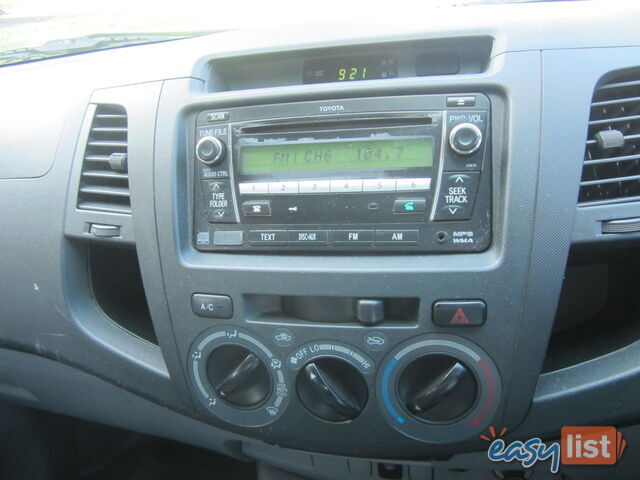 2009 Toyota Hilux Ute Manual