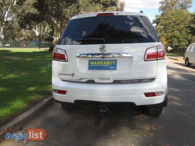 2016 Holden Colorado 7 RG MY16 TRAILBLAZER Wagon Automatic