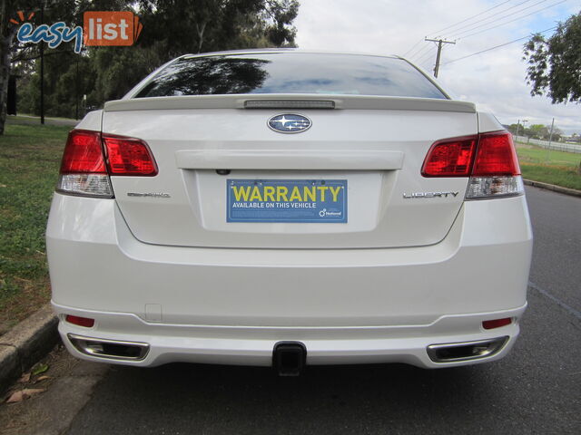 2011 Subaru Liberty B5MY11 GTPREMIUM Sedan Automatic