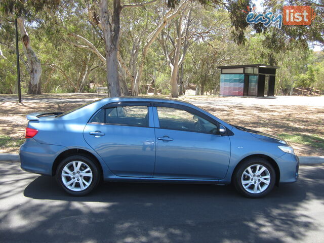 2012 Toyota Corolla ZRE152R ASCENTSPORT Sedan Automatic