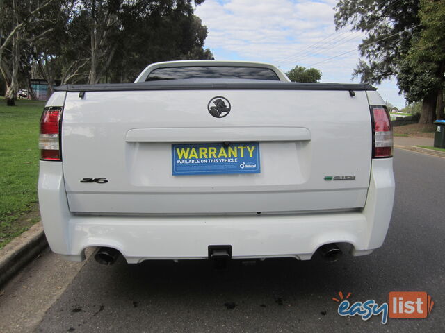 2012 Holden Commodore VE II MY12 SV6 THUNDER Ute Automatic