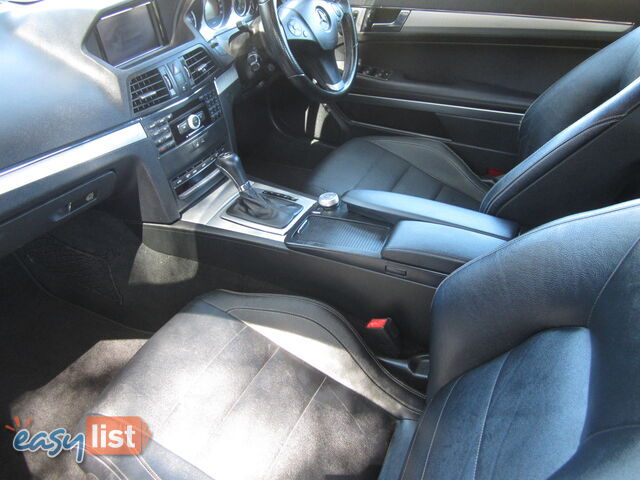 2009 Mercedes-Benz E-Class C207 E 350 AVANTGARDE Coupe Automatic