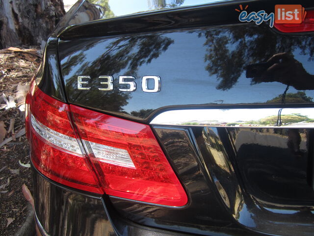 2009 Mercedes-Benz E-Class C207 E 350 AVANTGARDE Coupe Automatic