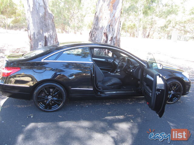 2009 Mercedes-Benz E-Class C207 E 350 AVANTGARDE Coupe Automatic