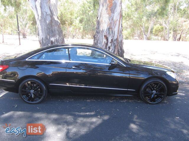 2009 Mercedes-Benz E-Class C207 E 350 AVANTGARDE Coupe Automatic