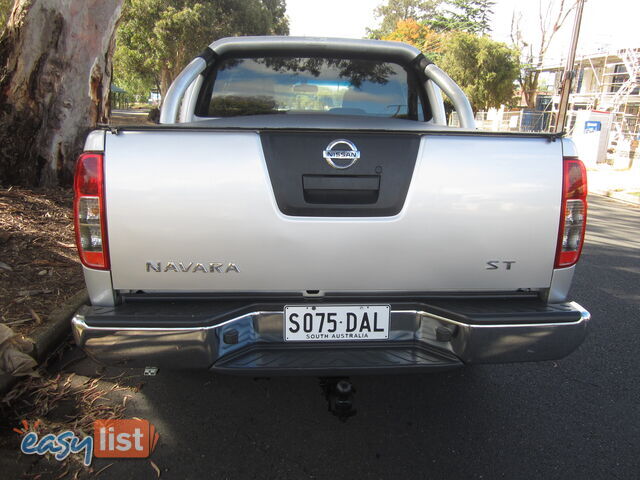 2014 Nissan Navara D40 ST Ute Manual