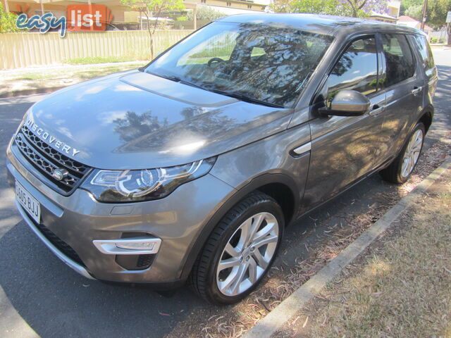 2016 Land Rover Discovery Sport L550 HSE Wagon Automatic