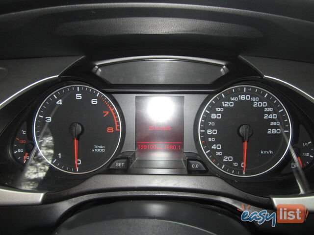 2010 Audi A4 B8 8K MY10 2OT Sedan Automatic