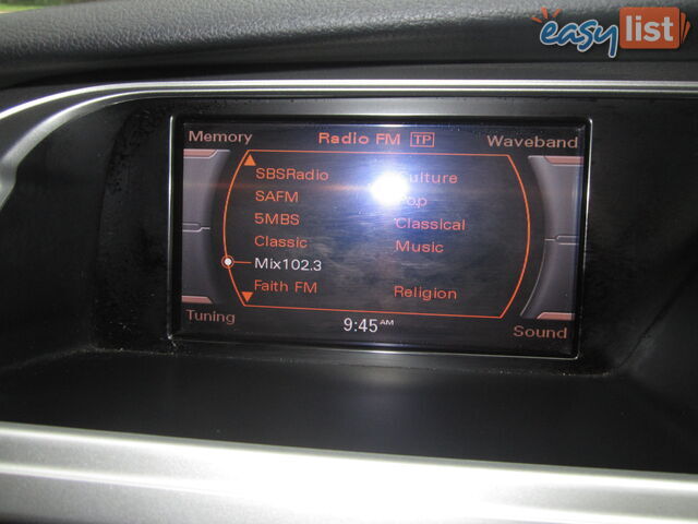2010 Audi A4 B8 8K MY10 2OT Sedan Automatic