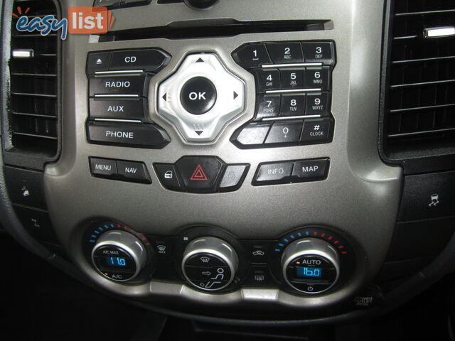 2015 Ford Ranger PX MKII XLT 4X4 Ute Automatic