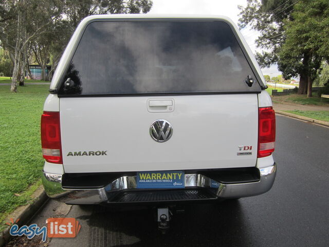 2013 Volkswagen Amarok 2H MY13 TDI400HIGHLINE Ute Automatic