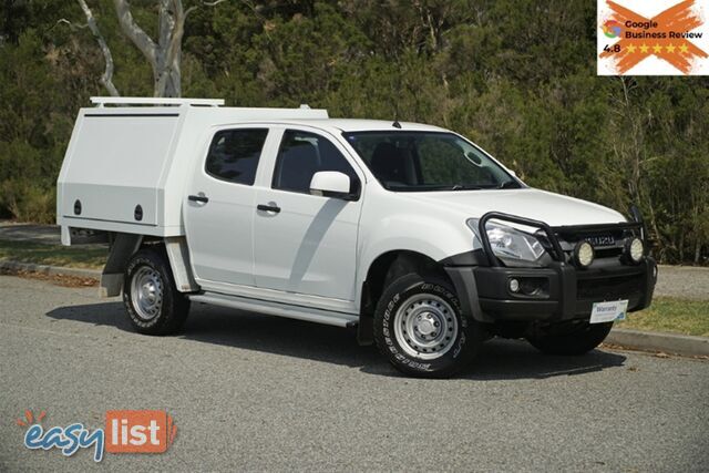 2019 ISUZU D-MAX SX DUAL CAB MY19 CAB CHASSIS