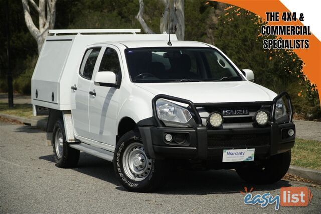 2019 ISUZU D-MAX SX DUAL CAB MY19 CAB CHASSIS